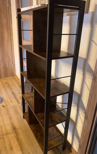 Estantería Madera y Metal