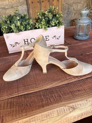 Zapato/Sandalia Tacón Beige