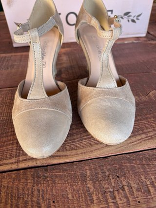 Zapato/Sandalia Tacón Beige