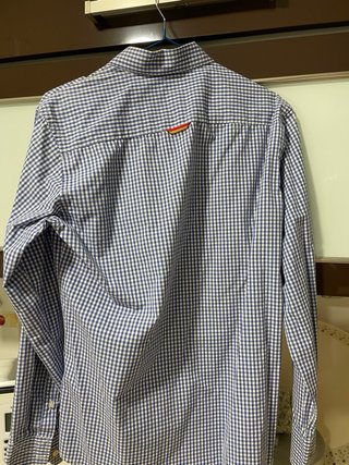 Camisa Spagnolo cuadros azul