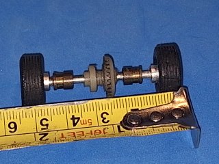 Scalextric Exin eje trasero TC 850 Coupe Abarth
