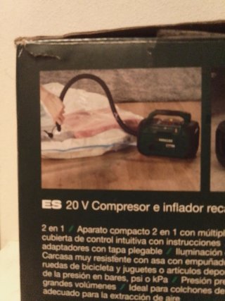 OFERTA 🉐  Compresor PARKSIDE e Inflador
