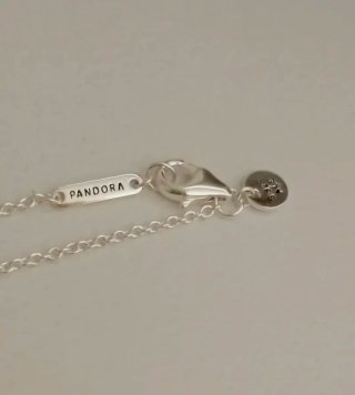 Conjunto Pandora Corazón Plata y Circonitas