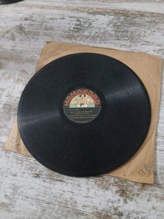 2 Discos pizarra  78rpm Homokord - Milonga Anarqui
