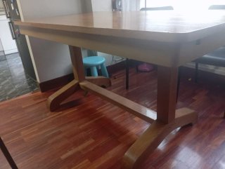 Mesa de comedor madera 160x80cm