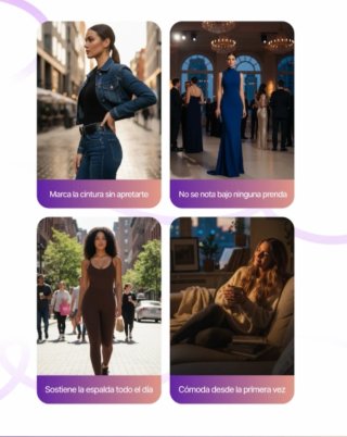 Faja Reductora Reloj De Arena Curvify