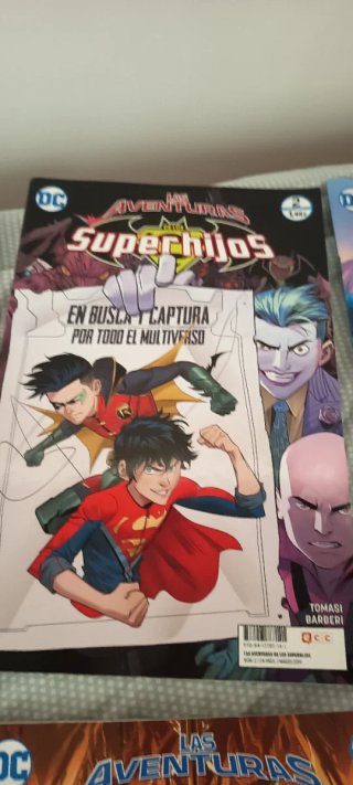 Lote de cómics de DC de los super hijo del 1-7