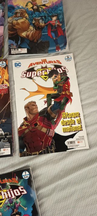 Lote de cómics de DC de los super hijo del 1-7