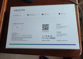 Monitor Arzopa Z1C 16.1 LED IPS FullHD