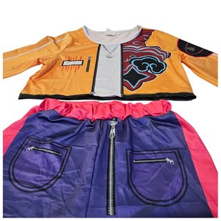 Disfraz Kpop Cantante 5-6 años Camisa + Pantalón