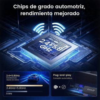NUEVO! (60€) Adaptador CarPlay/Android Inalámbrico