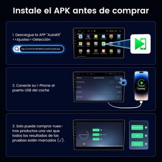 NUEVO! (60€) Adaptador CarPlay/Android Inalámbrico