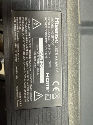 Hisense 55” 4K UHD Smart TV