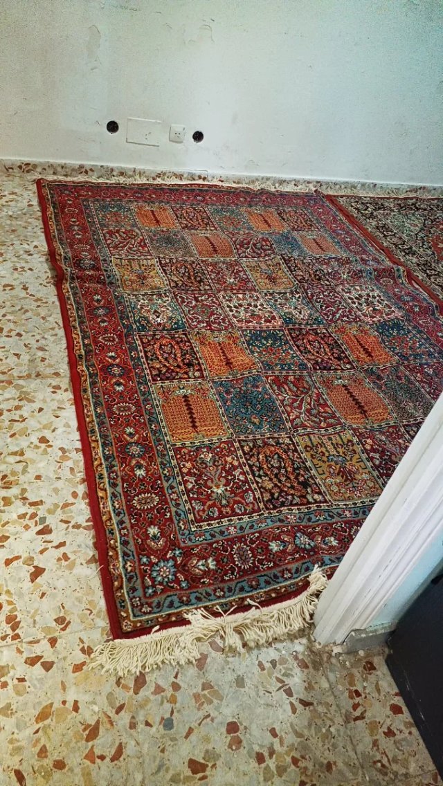 Alfombra Persa Multicolor Lana