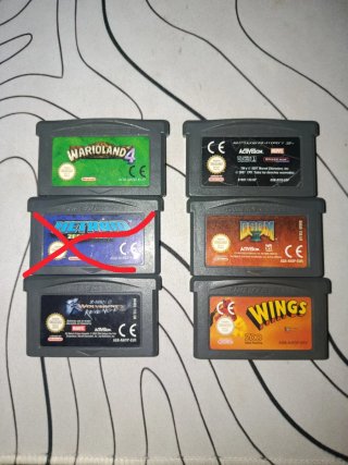 Juegos Game Boy Advance GBA (Metroid, Wario etc
