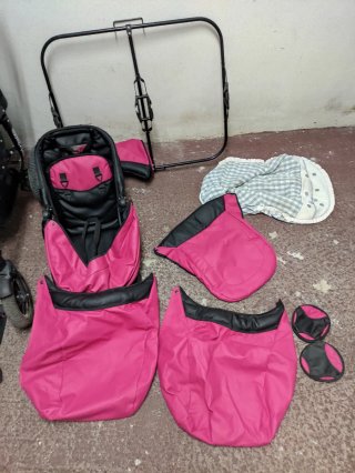 CARRO GEMELAR FREESTYLE TWINS PERFECTO ESTADO CON
