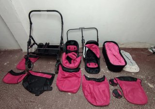 CARRO GEMELAR FREESTYLE TWINS PERFECTO ESTADO CON