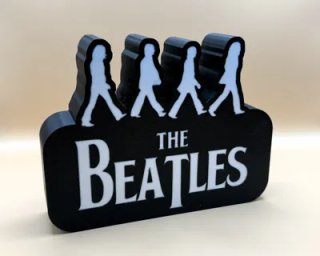 Cartel Luminoso The Beatles Abbey Road