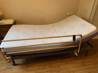 Cama Articulada Eléctrica 105x190cm. Colchón