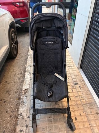 Silla de paseo Maclaren negra