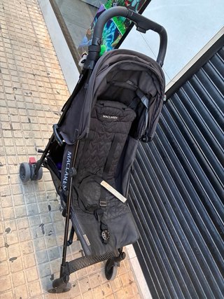 Silla de paseo Maclaren negra