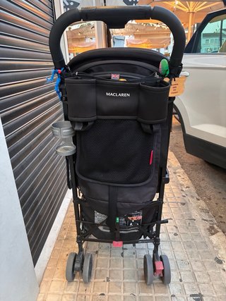 Silla de paseo Maclaren negra