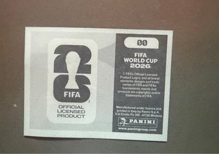 Cromo Panini Mundial Fútbol