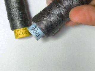 Lote 12 hilo torzal seda Gutermann 400/1400m 702