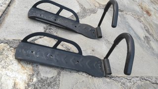 Soportes pared metálicos para bicicleta