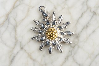 Colgante Eguzkilore Plata de Ley 925 Bicolor