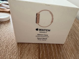 Apple Watch S3 38mm Oro Rosa + Correas