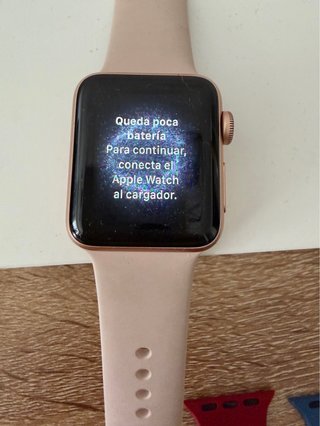 Apple Watch S3 38mm Oro Rosa + Correas