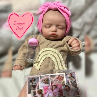 Muñeca reborn bebé silicona