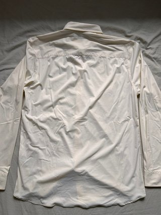 Camisa Zara Blanca Manga Larga