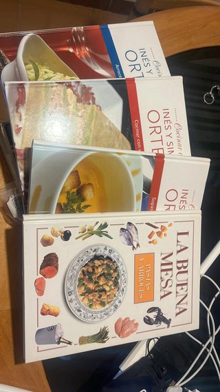 Colección libros de cocina 12 en total
