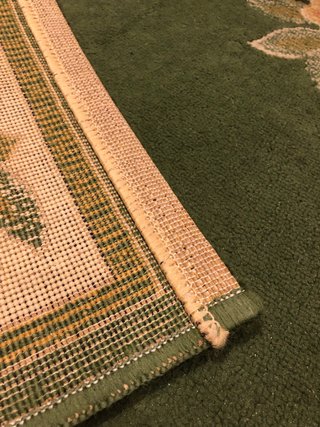 Alfombra sintética flores 230x160 cm