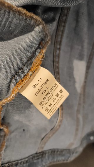 Giacca Jeans Uomo B.L.11 Taglia L