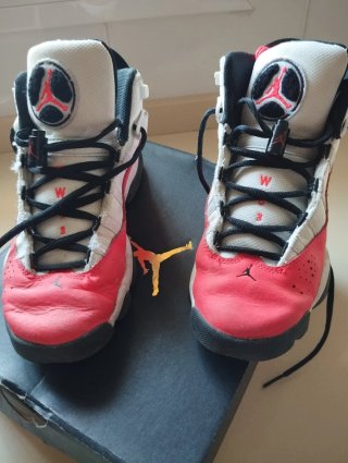 Zapatillas Jordan 6 Rings Rojas y Blancas