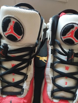 Zapatillas Jordan 6 Rings Rojas y Blancas
