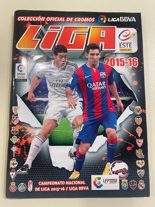 Álbum Cromos Liga BBVA 2015-16 Panini (COMPLETO)