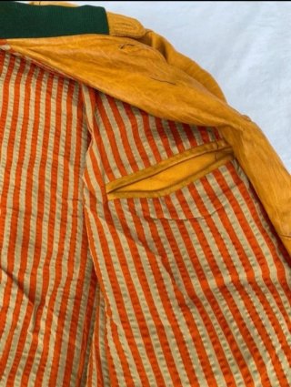 CHAQUETA ORIGINAL SHOWA 1912 CUERO ITALIANA