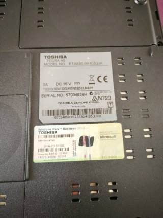 Portatile Toshiba Tecra A8