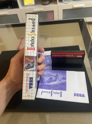 Power Strike II Sega Master System PERFECTO ESTADO