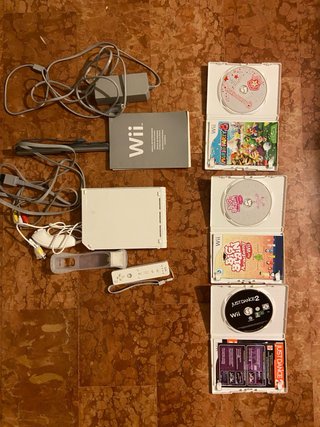 Nintendo Wii con giochi