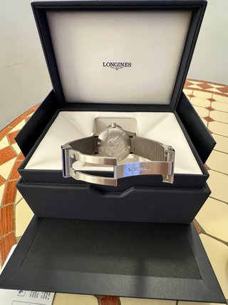 Longines Hydroconquest 41mm Gris Full Set