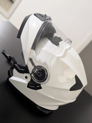 Casco Modular 130R Blanco XS