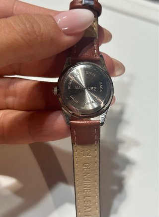 Reloj Marquez Correa Marrón y Plata
