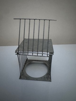 5 Nidi per uccelli metallici