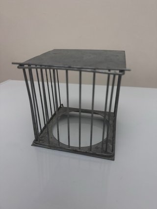 5 Nidi per uccelli metallici