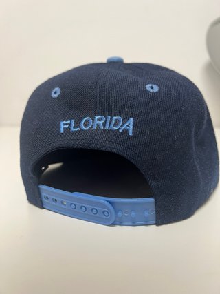 Gorra Florida Negra y Azul